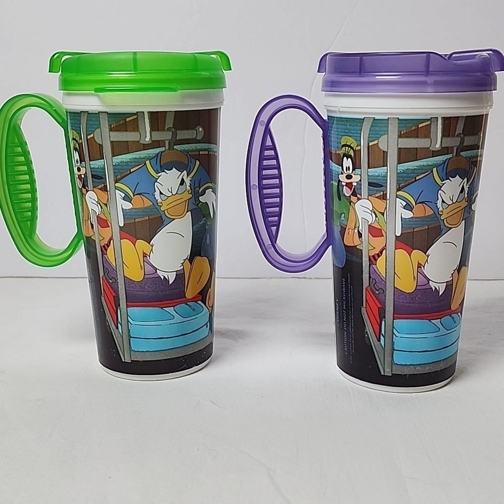 Disney Parks Rapid Refill Mugs Set of 2 – Mickey & Friends Resort Souvenirs - Picture 2 of 5